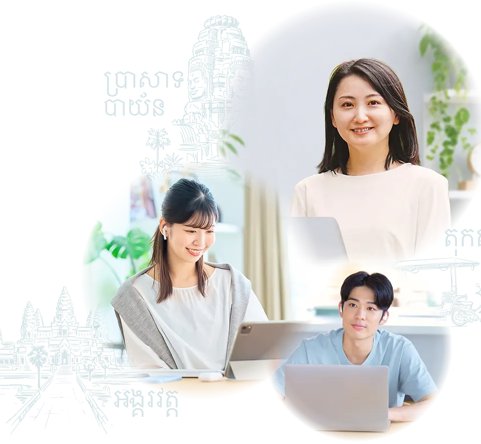 カンボジア語スクール学習イメージ